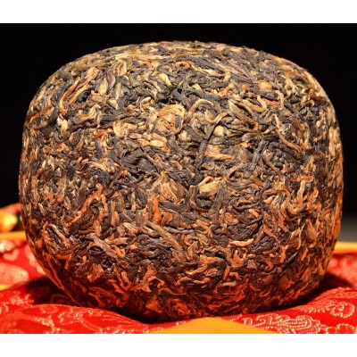 普洱茶 2016年春茶 南糯正山发酵滇红茶 古树红茶 美人狮子头