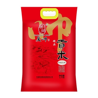 昊帅精品贡米5kg宁夏大米2024年新米10斤一年一季长粒香米图4