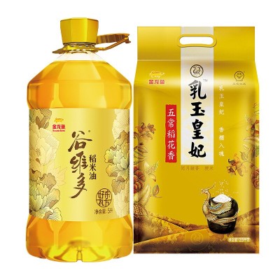 金龙鱼米油面套餐组合大礼包年货员工福利团购送礼批发商务馈赠图2
