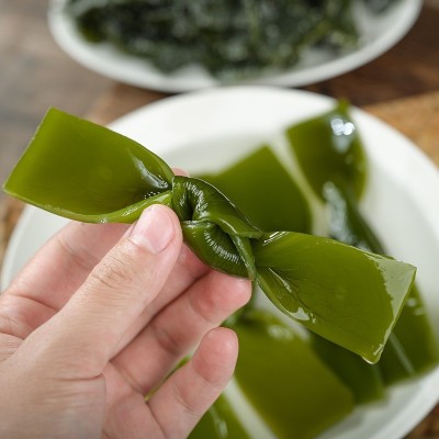 福建霞浦 新鲜盐渍海带结 凉拌炖汤火锅食材 水产品批发 厂家直售图2