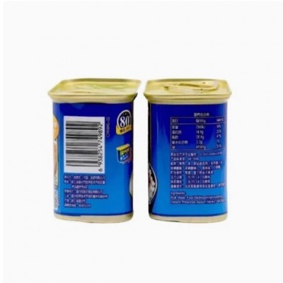 SPAM世棒清淡味午餐肉340g*24整箱 午餐肉罐头三明治沙拉意面商用图4