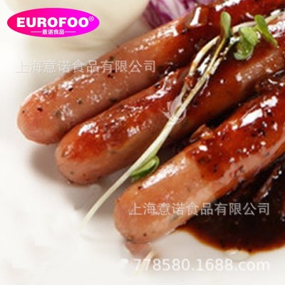荷美尔欧芹香肠1kg 烧烤香肠早餐搭配面包三明治热狗西餐肉类原料图4