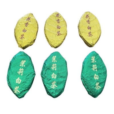 一叶暴富一叶成茗小叶子白茶 茉莉花香白牡丹茶 一叶一泡小沱茶叶图5