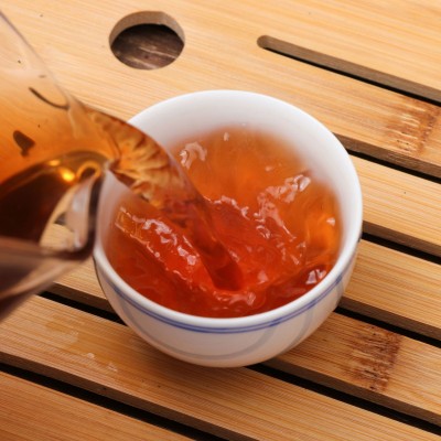 云南普洱茶批发冰岛龙珠熟茶宫廷古树陈香手工纯料工厂直销500g图4
