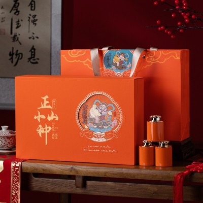 武夷山红茶金骏眉茶叶礼盒装250g浓香型武夷山正山小种节日送礼图4