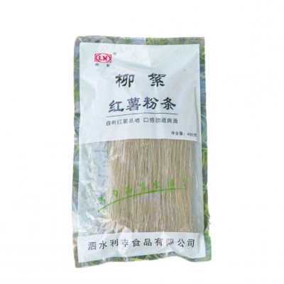 山东济宁泗水柳絮纯红薯地瓜淀粉粉条400g*30包新款包装上市图5