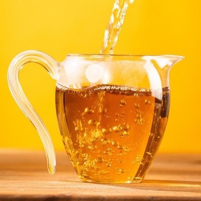 2015年福鼎白茶高山陈年老寿眉贡眉茶饼正宗福建老白茶350g批发图4