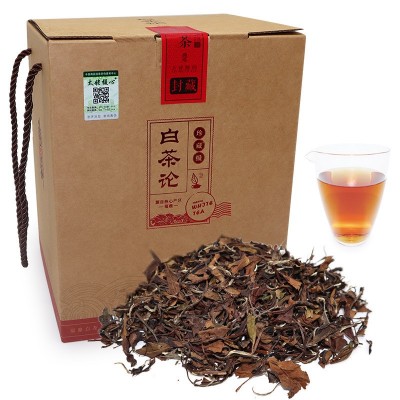 2016年福鼎白茶寿眉老白茶散茶核心产区磻溪茶叶批发焖泡煮饮枣香图5