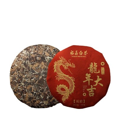 2015年福鼎白茶饼老贡眉老白茶龙年正宗太姥山枣香陈年厂家批发图5
