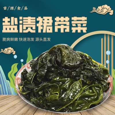 新鲜盐渍裙带菜海洋海带苗火锅嫩芽烫健康营养辅食盐渍鲜嫩海带芽