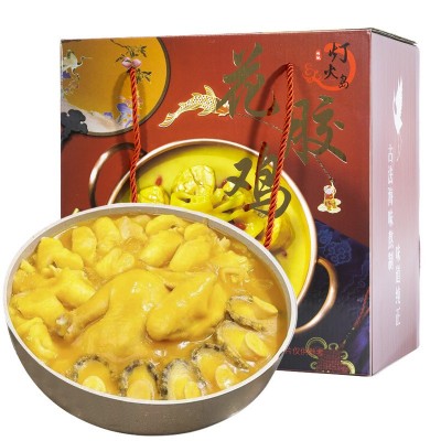鲍鱼花胶鸡金汤火锅食材底料鸡汤鱼胶花椒鸡礼盒一件代发礼盒装图2