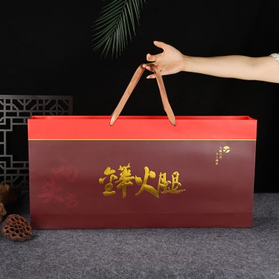 年货金华两头乌火腿整腿礼盒装5-8斤农家腌制土特产春节送礼佳品图4