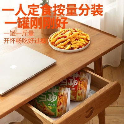 无骨鸡爪柠檬泡椒凤爪四川酸辣鸡肉零食批发休闲小吃食品批 發即食图4