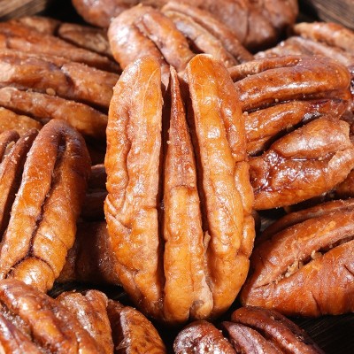 碧根果仁奶香坚果500g罐装散装零食干果批发一件代发开口碧根果图4