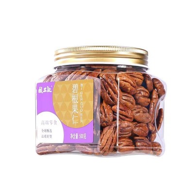 碧根果仁奶香坚果500g罐装散装零食干果批发一件代发开口碧根果图5
