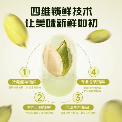 新货无壳袋装原味南瓜子仁大颗粒生产厂家休闲小零食一件代发图2