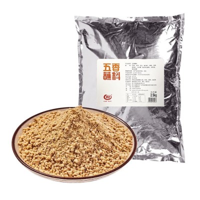 翠宏五香蘸料2.5kg5斤商用大包装烤肉烤串不辣干碟调味料