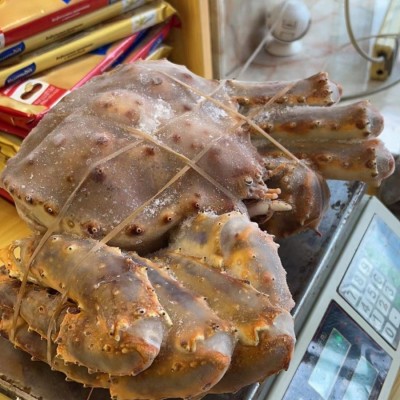 俄罗斯生冻帝王蟹.产自俄罗斯深海海域.肉质饱满.整车进口一手货图3