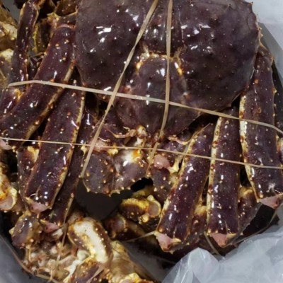 俄罗斯生冻帝王蟹.产自俄罗斯深海海域.肉质饱满.整车进口一手货图4