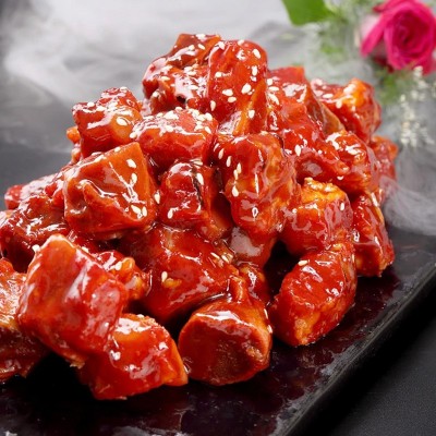 糖醋汁饭店糖醋排骨松鼠鳜鱼酸甜酱汁家用糖醋鱼桶装1000g糖醋汁图3