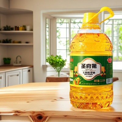 圣府第2.5升一级玉米油商用家用非转基因油整箱桶装食用油批发图4