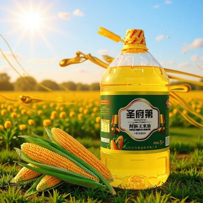 包邮5升一级玉米油压榨非转基因油商用家用5L整箱桶装食用 油批发图5