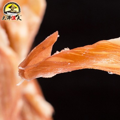 大洋渔夫炭烤鱿鱼条500g手撕即食海鲜网红即食小吃特产休闲零食品图2