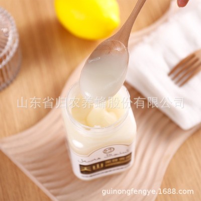 归农蜂蜜蜂作天山黑蜂雪蜜结晶白蜜500g源头厂家野山花直供土蜂蜜图3