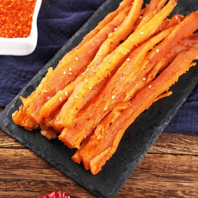 麻辣手撕风琴鱿鱼条 碳烤鱿鱼丝 休闲零食 即食海鲜自有工厂 批发图3