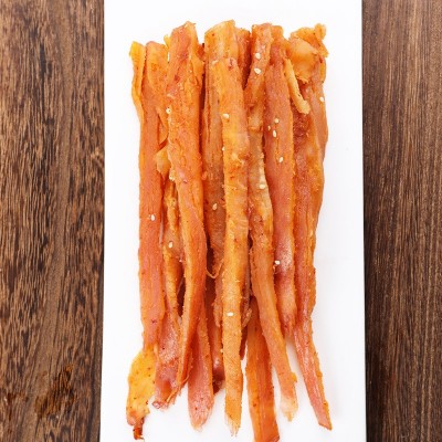 麻辣手撕风琴鱿鱼条 碳烤鱿鱼丝 休闲零食 即食海鲜自有工厂 批发图2