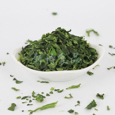 厂家供应脱水蔬菜 脱水菠菜干 菠菜碎 冻干菠菜丁 菠菜粒 散装批图4