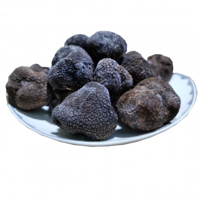 云南速冻黑松露3-4cm全成熟黑芯250g 冰鲜块菌产地批发野生菌菇图5