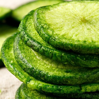 外贸厂家现货批发蔬菜脆青萝卜脆片低温脱水青萝卜干休闲小零食图2