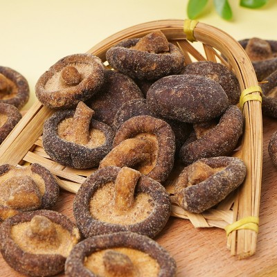 跨境外贸工厂批发黑松露味菌菇脆大包装散货果蔬脆批发香菇脆图3